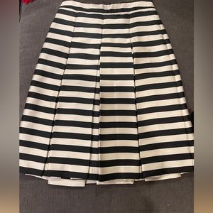 Halogen A-line Striped Midi Skirt- Size 2P